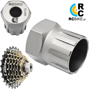 RCBIKE TH-505 ŚCIĄGACZ WOLNOBIEGÓW SHIMANO HARTOWANY PROTECT+