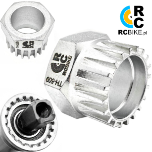 RCBIKE TH-509 KLUCZ DO MISEK SUPORTU NA KWADRAT / OCTALINK PROTECT+