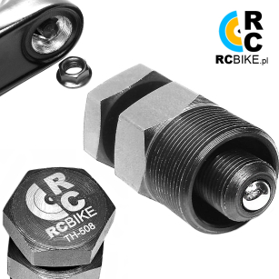 RCBIKE TH-508 ŚCIĄGACZ KORB NA KWADRAT OŚ NA NAKRĘTKĘ HARTOWANY PROTECT+