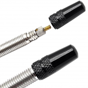 KAPTUREK FV OSŁONKA NA ZAWÓR PRESTA ALUMINIOWA CZARNA 1szt.