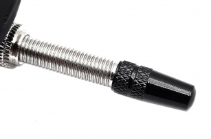 KAPTUREK FV OSŁONKA NA ZAWÓR PRESTA ALUMINIOWA CZARNA