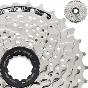 SHIMANO CS-HG41 KASETA ZĘBATEK SREBRNA 8rz 11-32T ACERA