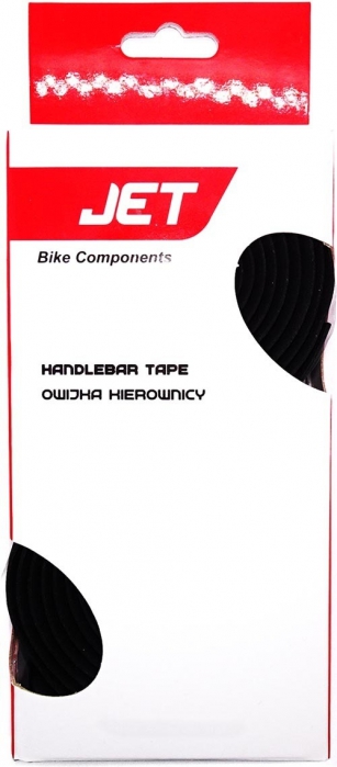 JET GR28-1 OWIJKA KIEROWNICY MIĘKKA WYTRZYMAŁA EVA CZARNA