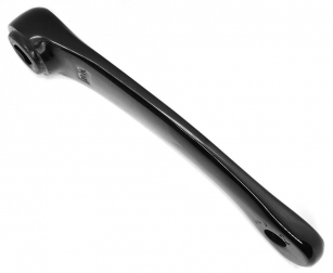 2K KORBA LEWA NA KWADRAT ALUMINIOWA CZARNA 170mm