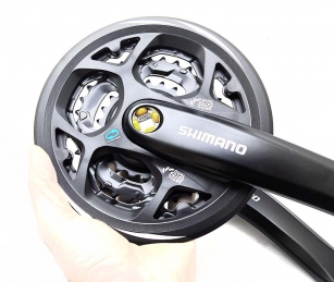 SHIMANO KORBA FC-M311 42/32/22 ALTUS MTB 170MM CZARNA