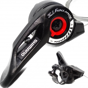 SHIMANO SL-TZ500 DŻWIGNIA PRZERZUTKI PRZÓD LEWA 3rz PŁYNNA