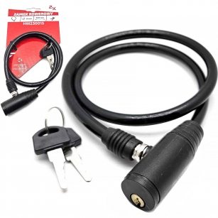 2K ZAPIĘCIE ROWEROWE NA KLUCZYK 8x650mm CZARNE