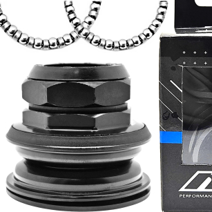 NECO H128 STERY 1 1/8" GWINT PÓŁZINTEGROWANE CZARNE