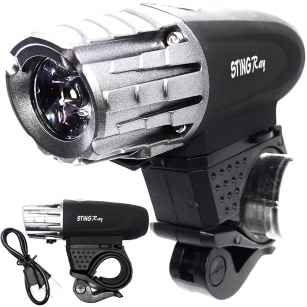 JET PU33 LAMPKA PRZÓD LAMPA 300Lm CREE USB 1200mAh