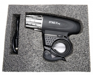 JET PU33 LAMPKA PRZÓD LAMPA 300Lm CREE USB 1200mAh