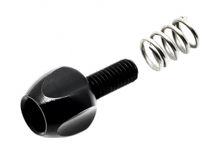 ŚRUBA M5 ALU.ZE SPRĘŹYNKĄ DO REGULACJI PRZERZUTKI TYŁ