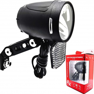 2K JY-7091 LAMPKA PRZÓD NA PRĄDNICĘ 6V PODTRZYMANIE  80 LUX