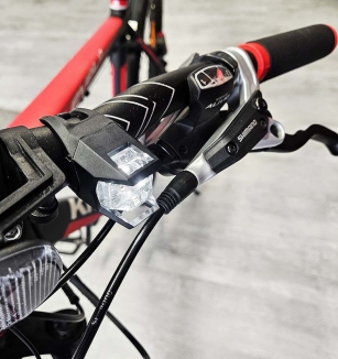 LAMPKI ROWEROWE JY-3005 NA BATERIE 2szt.