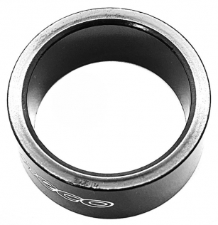 NECO PODKŁADKA STERU AHEAD 1 1/8" ALUMINIOWA CZARNA 15mm