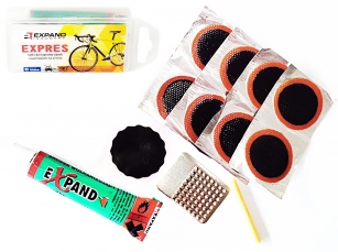 EXPAND EXPRES ŁATKI DO DĘTEK ZESTAW 9szt. KLEJ