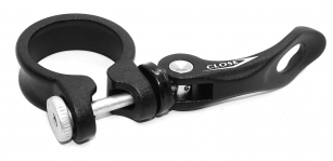 ZOOM OBEJMA ZAMYKACZ ZACISK SIODŁA CZARNY MAT 31,8mm