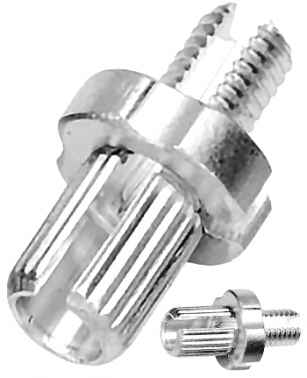 ŚRUBA M7 REGULACYJNA DŻWIGNI HAMULCA SREBRNA