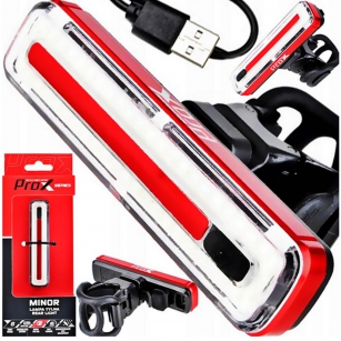 PROX MINOR LAMPKA TYŁ COB LED 60Lm USB