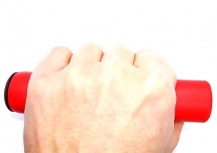 JET CHWYTY NBR PIANKA CZERWONE 130mm