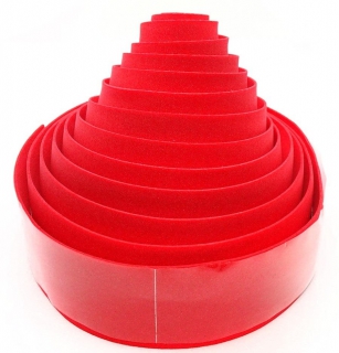 JET GR28-1 OWIJKA KIEROWNICY MIĘKKA WYTRZYMAŁA EVA CZERWONA