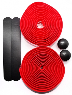 JET GR28-1 OWIJKA KIEROWNICY MIĘKKA WYTRZYMAŁA EVA CZERWONA