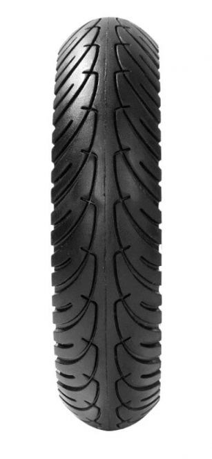 OPONA BEZDĘTKOWA 8 1/2 x 2 PEŁNA DO E-HULAJNOGI - CZERWONE KROPKI