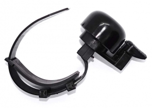 MINI DZWONEK NA OPASCE ZACISKOWEJ CZARNY 22,2 - 31,8mm