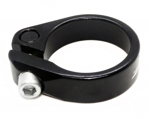 ZOOM OBEJMA NA IMBUS ZACISK SIODŁA CZARNY POŁYSK 31,8mm