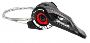 SHIMANO SL-TZ500 DŻWIGNIA PRZERZUTKI TYŁ PRAWA 6rz
