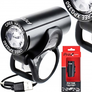 PROX PICTOR LAMPKA PRZÓD CREE 350Lm USB