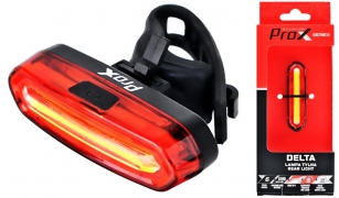 PROX DELTA LAMPKA TYŁ COB 100Lm LAMPA 6 FUNKCJI USB