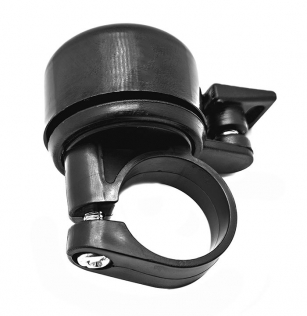 DZWONEK MINI CZARNY ALUMINIOWY 35mm