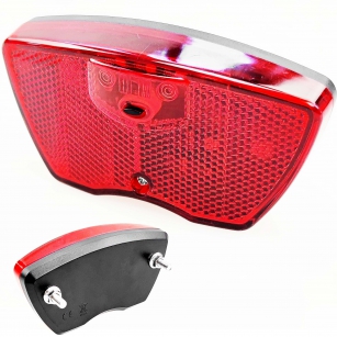 LAMPKA TYŁ NA BAGAŹNIK 3LED BATERIE 80mm