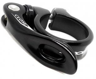 ZOOM OBEJMA ZAMYKACZ ZACISK SIODŁA CZARNY POŁYSK 35mm