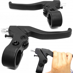 2K DŻWIGNIE HAMULCA KLAMKI PCV DZIECIĘCE CZARNE