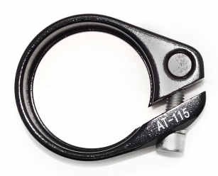 ZOOM OBEJMA NA IMBUS ZACISK SIODŁA CZARNY POŁYSK 35mm