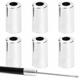 JET KOŃCÓWKA PANCERZA HAMULCA 5mm ALUMINIOWA