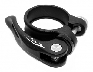 ZOOM OBEJMA ZAMYKACZ ZACISK SIODŁA CZARNY MAT 35mm