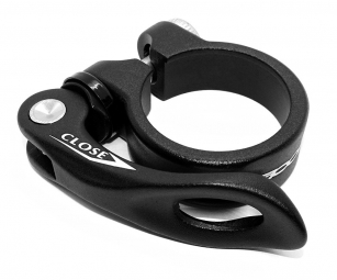 ZOOM OBEJMA ZAMYKACZ ZACISK SIODŁA CZARNY MAT 35mm