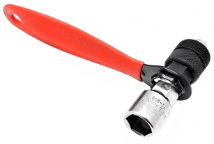 BIKE-HAND YC-216A ŚCIĄGACZ DO KORB NA KWADRAT Z RĄCZKĄ