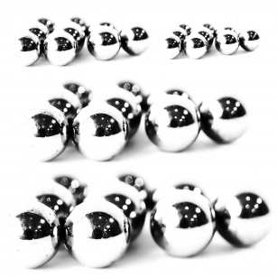 NECO 3/16" KULKI PIASTY PRZÓD 11szt.