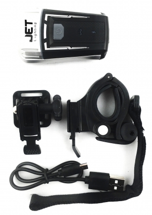 JET AU49 LAMPKA PRZÓD CREE 300Lm USB