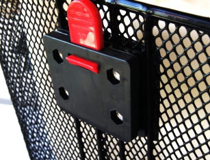 UCHWYT CLIP-ON KOSZA PRZÓD NA WSPORNIK STALOWY