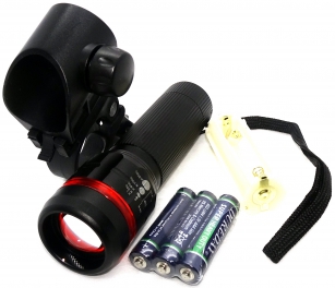 2K JY-359-2 LAMPKA PRZÓD 3WAT CREE NA BATERIE