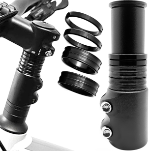 ADAPTER 1 1/8" ALUMINIOWY PODWYŹSZENIE KIEROWNICY