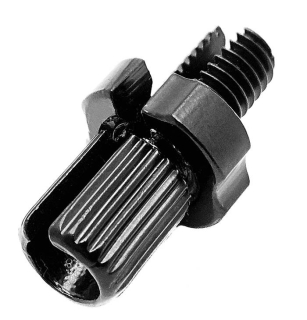 ŚRUBA M7 REGULACYJNA DO DŻWIGNI HAMULCA ALU CZARNA