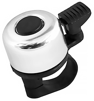 DZWONEK MINI SREBRNY ALUMINIOWY 35mm