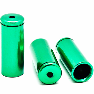 PROX KOŃCÓWKA PANCERZA PRZERZUTKI 4mm ALU ZIELONE