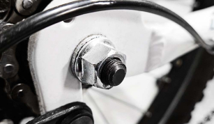 NAKRĘTKA Z PODKŁADKĄ 3/8" OSI KOŁA PIASTY