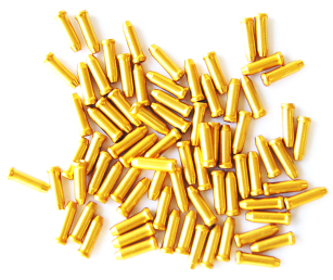 PROX KOŃCÓWKA LINKI ALUMINIOWA ZŁOTA 1szt.